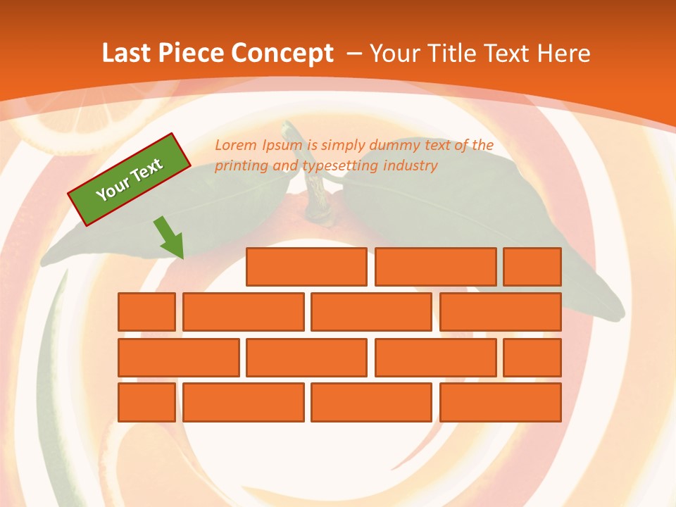 Nature Abstract Food PowerPoint Template