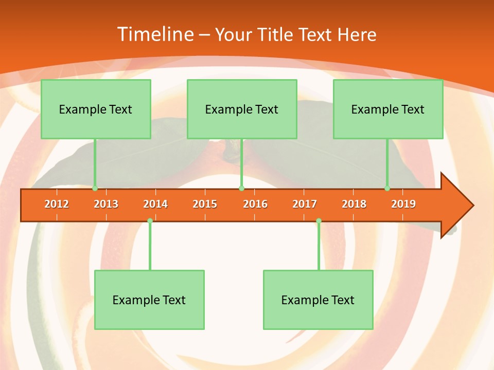 Nature Abstract Food PowerPoint Template
