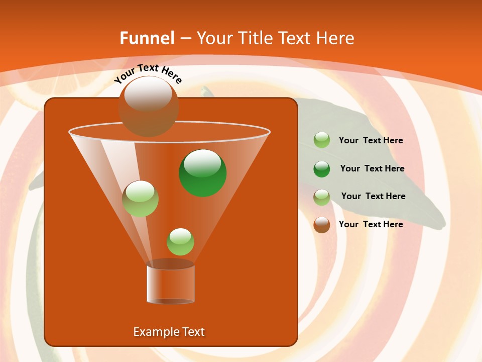 Nature Abstract Food PowerPoint Template