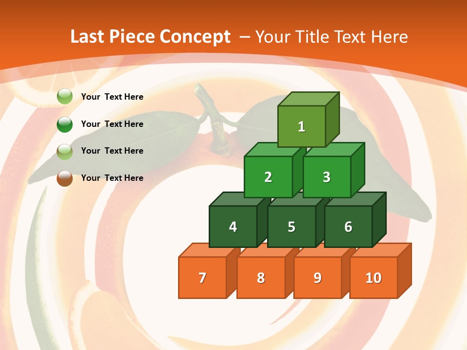 Nature Abstract Food PowerPoint Template