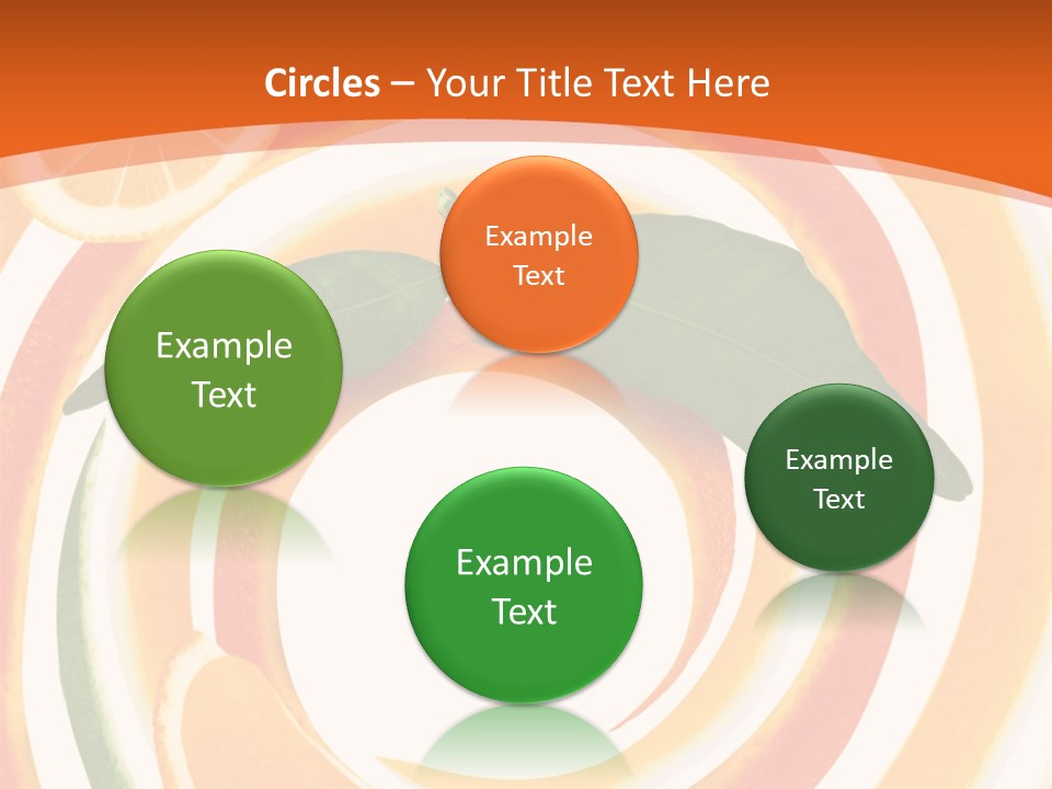 Nature Abstract Food PowerPoint Template
