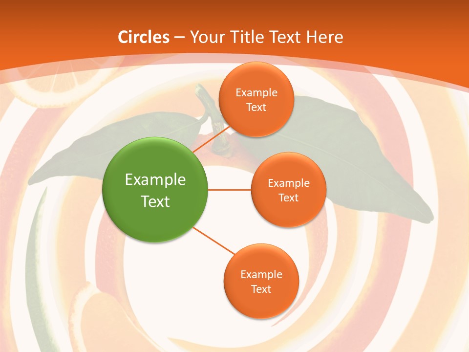 Nature Abstract Food PowerPoint Template