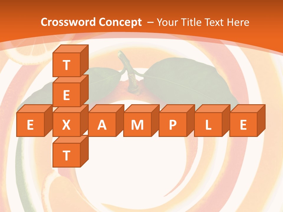 Nature Abstract Food PowerPoint Template