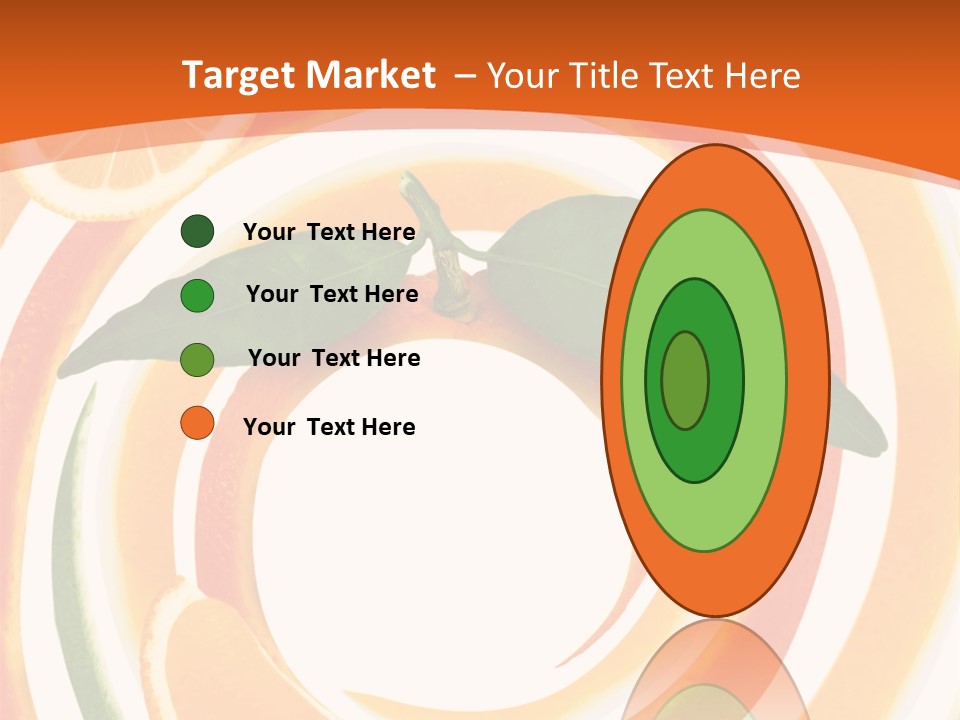 Nature Abstract Food PowerPoint Template