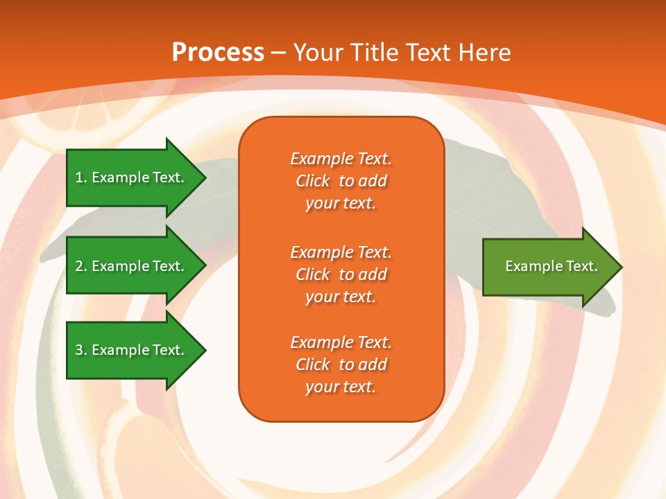Nature Abstract Food PowerPoint Template