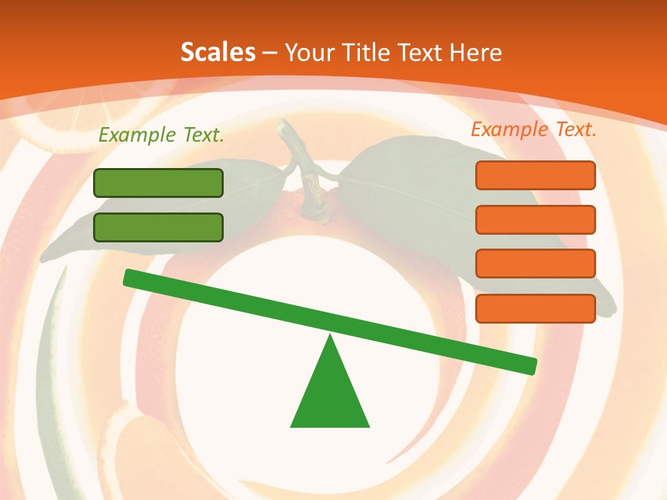 Nature Abstract Food PowerPoint Template