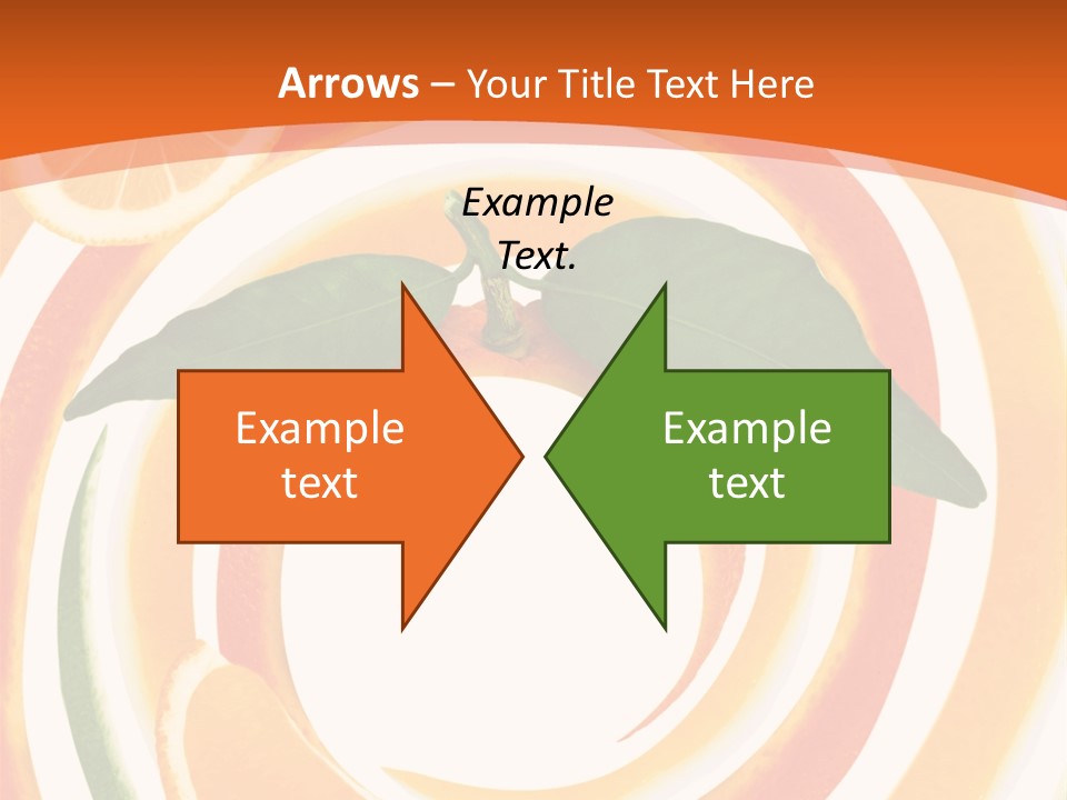 Nature Abstract Food PowerPoint Template