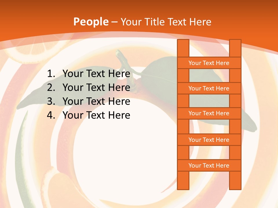 Nature Abstract Food PowerPoint Template