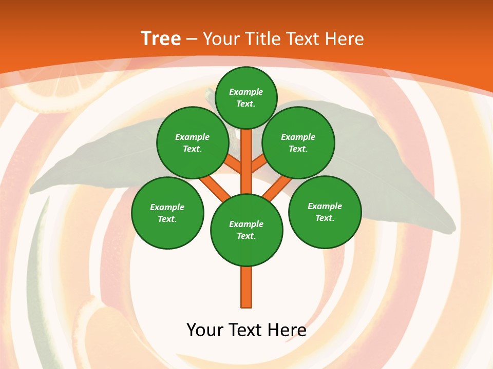Nature Abstract Food PowerPoint Template