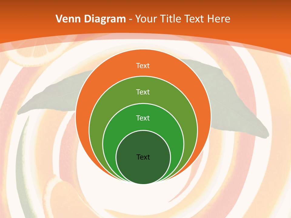 Nature Abstract Food PowerPoint Template