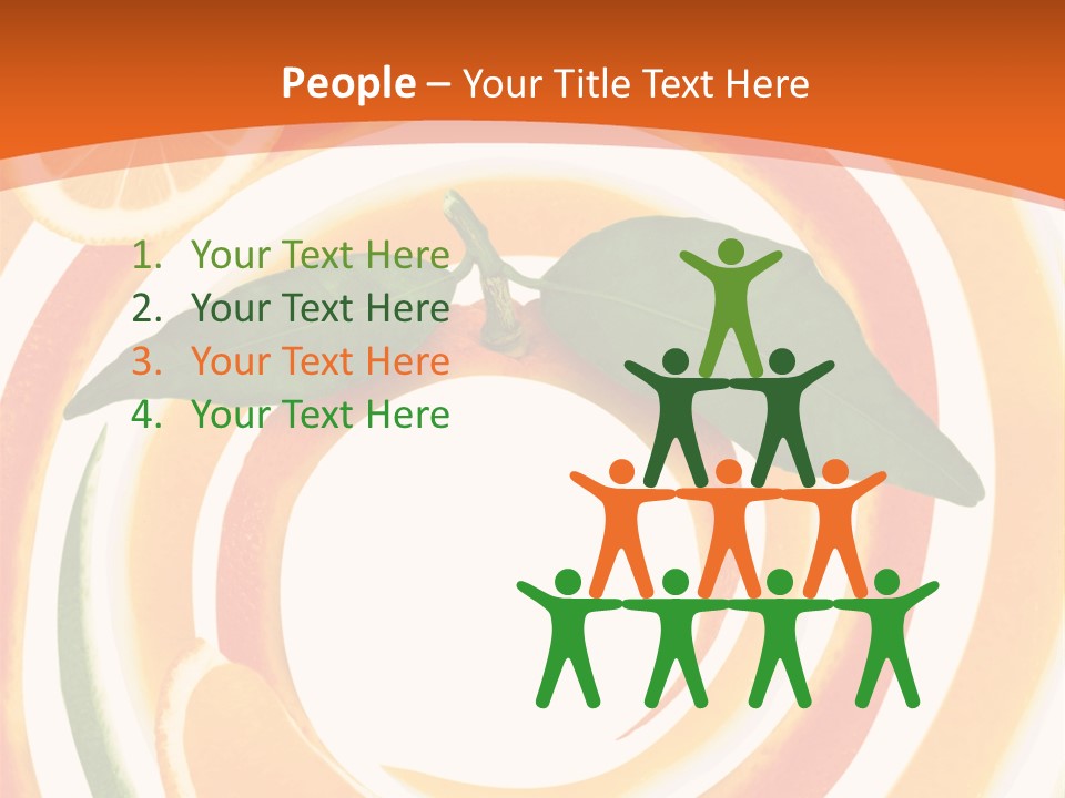 Nature Abstract Food PowerPoint Template