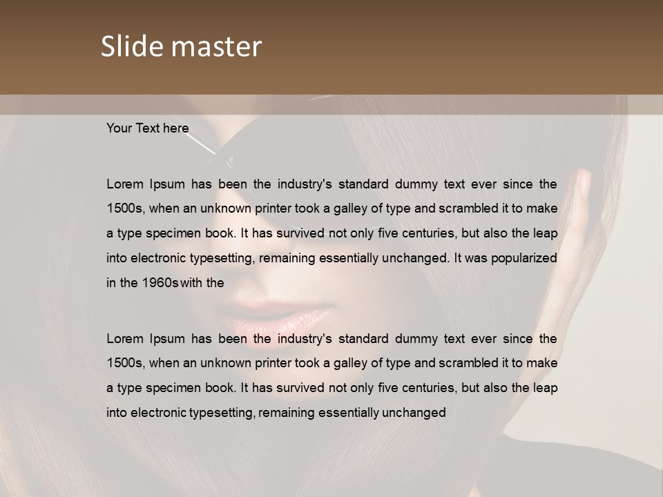 S Young Fashion PowerPoint Template