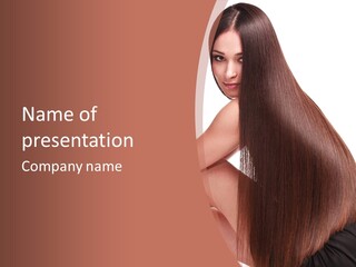 Complexion Care Sensuality PowerPoint Template