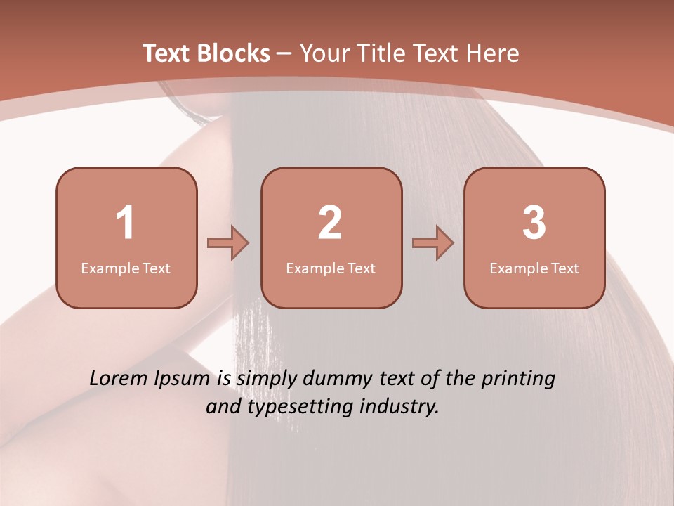 Complexion Care Sensuality PowerPoint Template