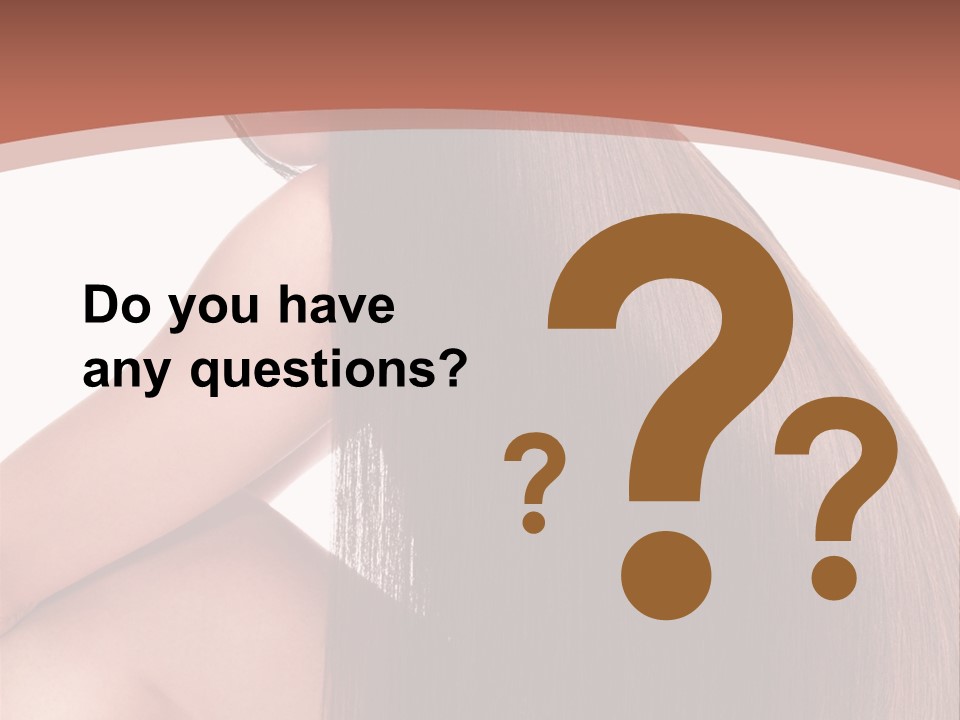 Complexion Care Sensuality PowerPoint Template