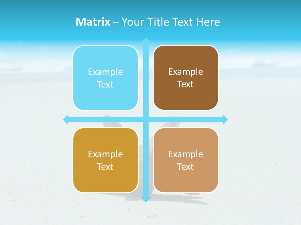 Copy Waves Close PowerPoint Template