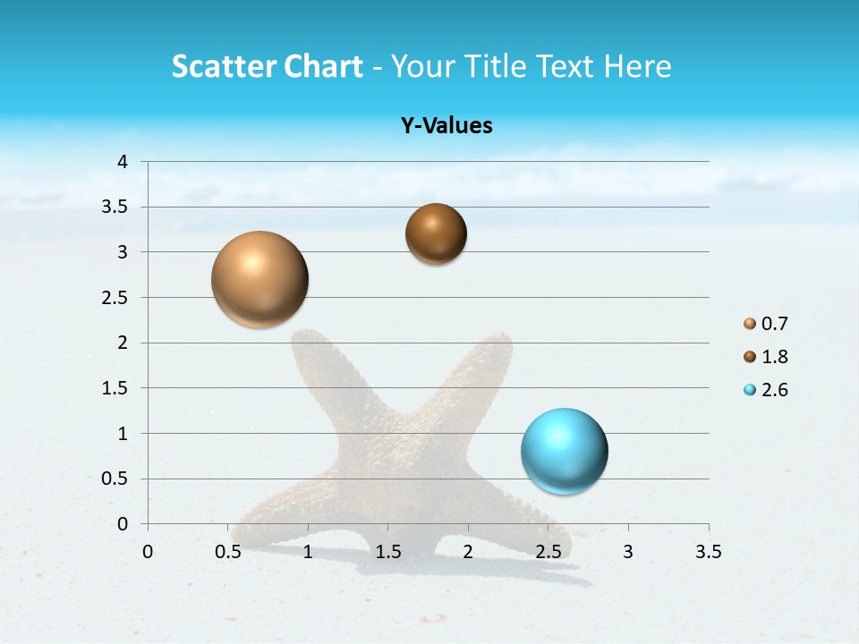 Copy Waves Close PowerPoint Template