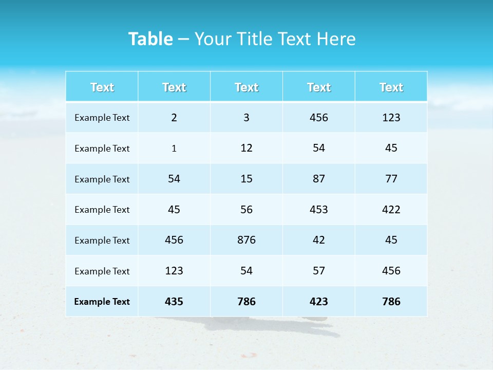 Copy Waves Close PowerPoint Template