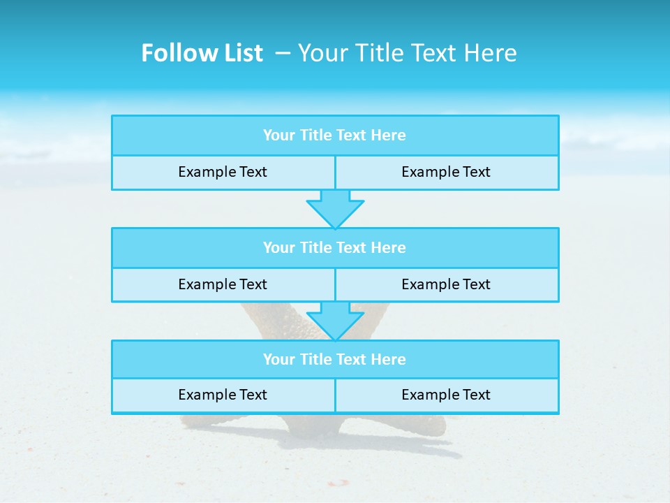 Copy Waves Close PowerPoint Template