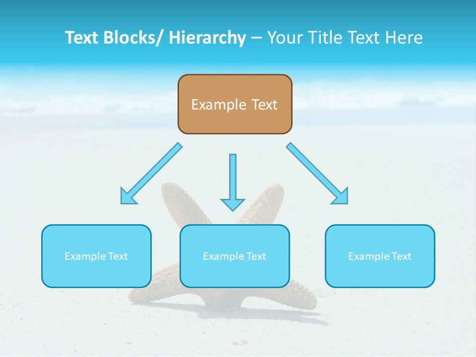 Copy Waves Close PowerPoint Template