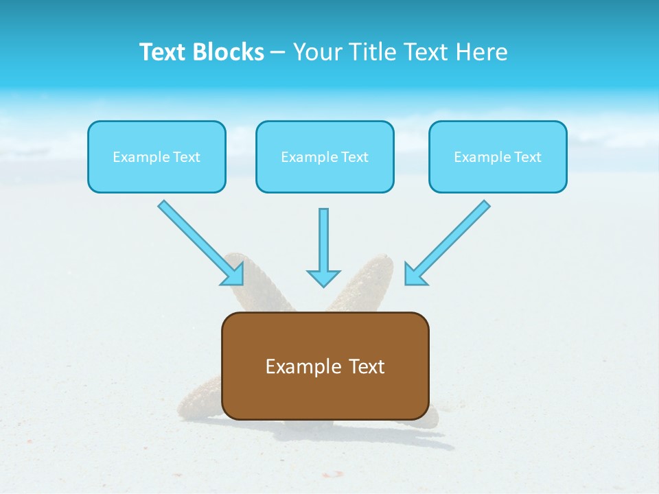 Copy Waves Close PowerPoint Template
