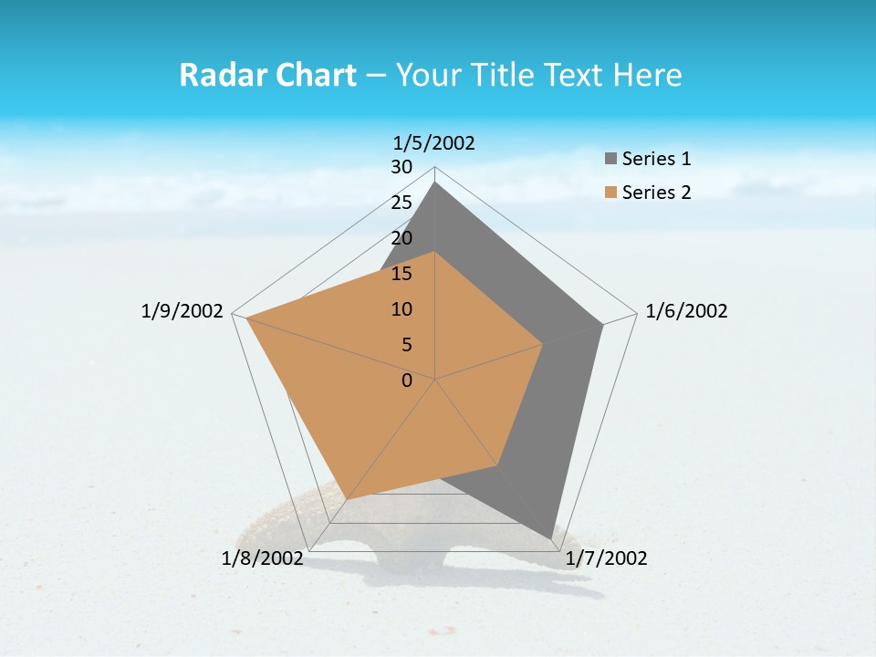 Copy Waves Close PowerPoint Template