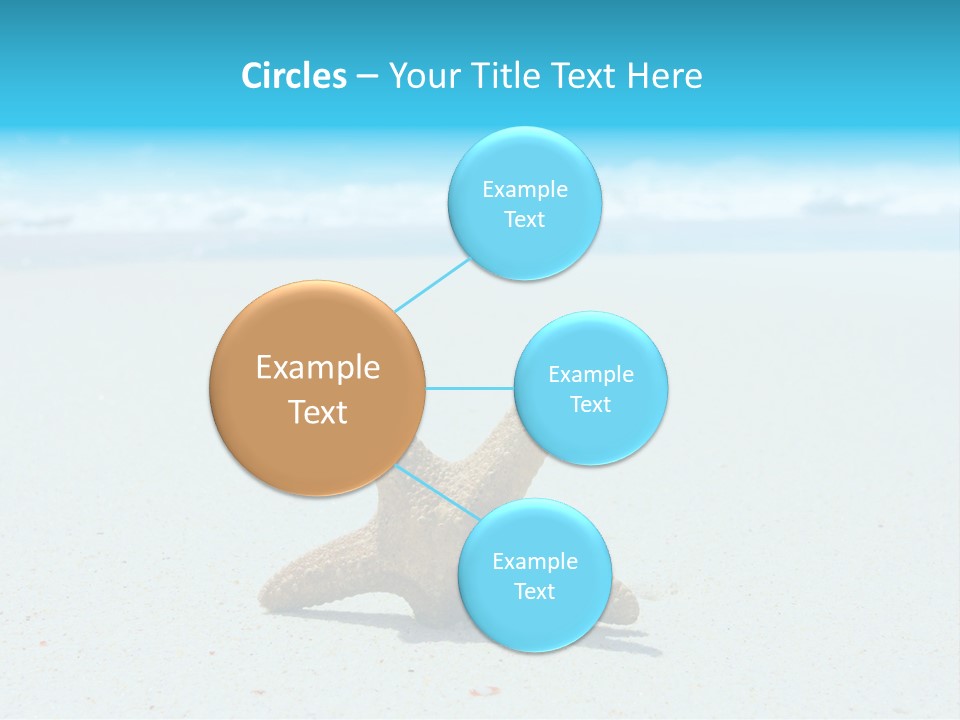 Copy Waves Close PowerPoint Template