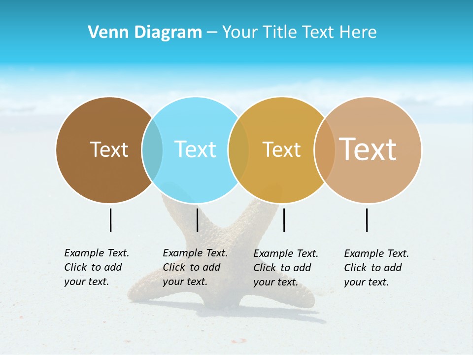 Copy Waves Close PowerPoint Template