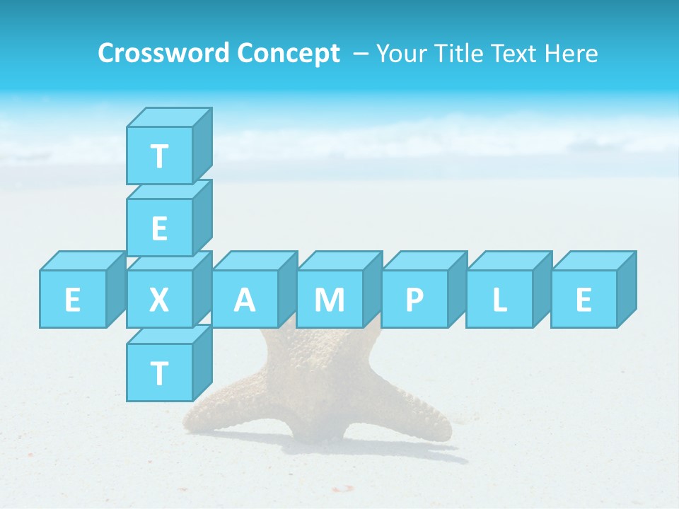 Copy Waves Close PowerPoint Template