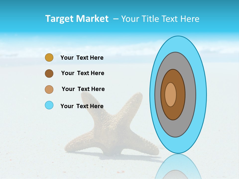 Copy Waves Close PowerPoint Template