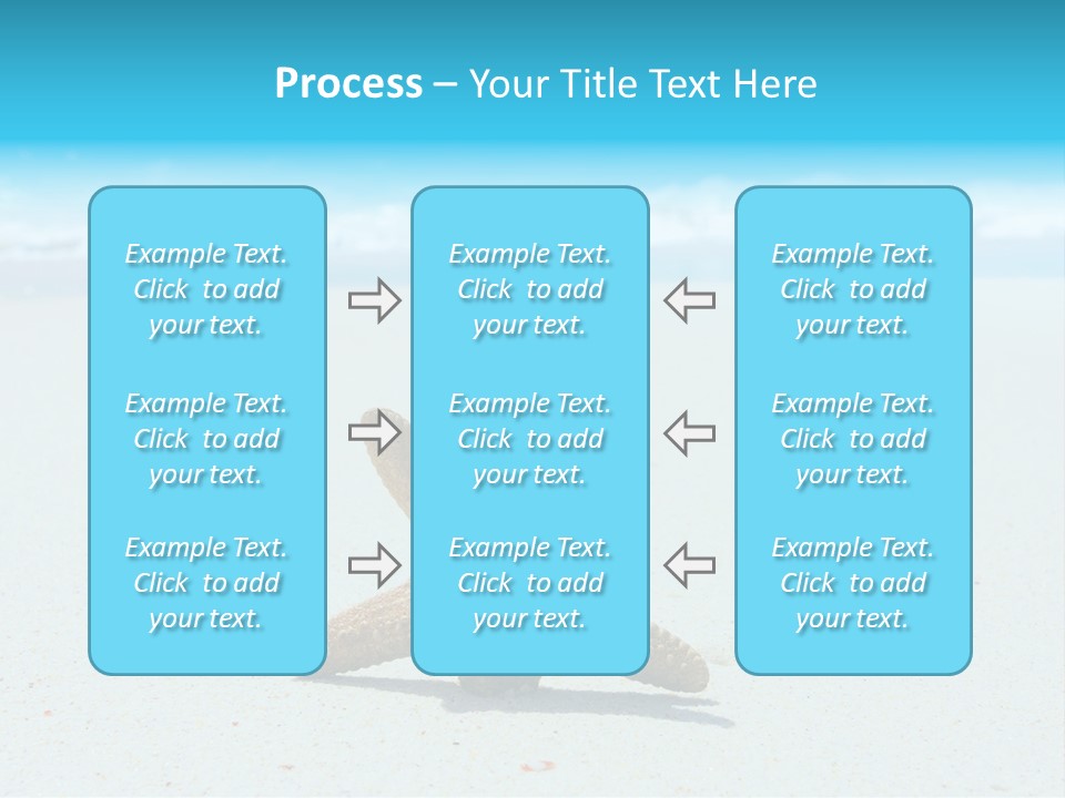 Copy Waves Close PowerPoint Template