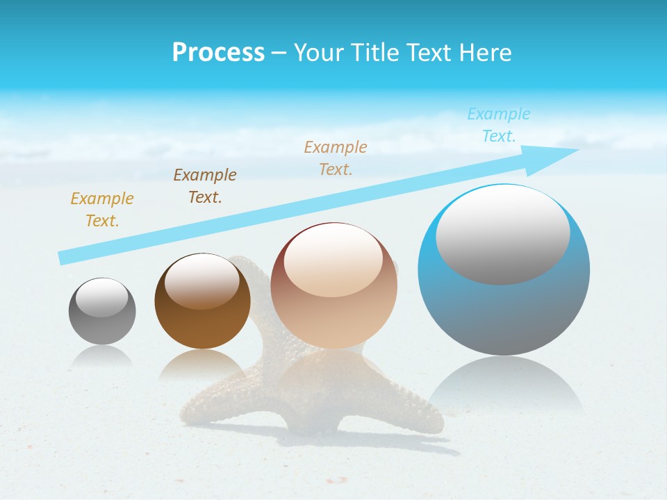 Copy Waves Close PowerPoint Template