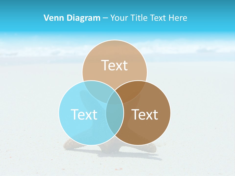 Copy Waves Close PowerPoint Template