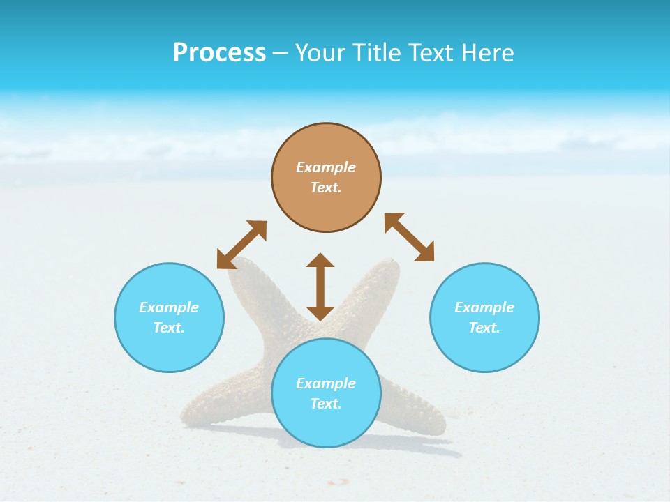 Copy Waves Close PowerPoint Template