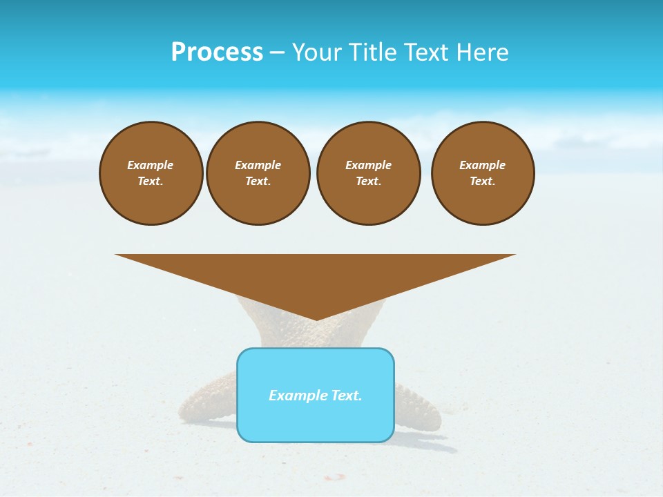Copy Waves Close PowerPoint Template