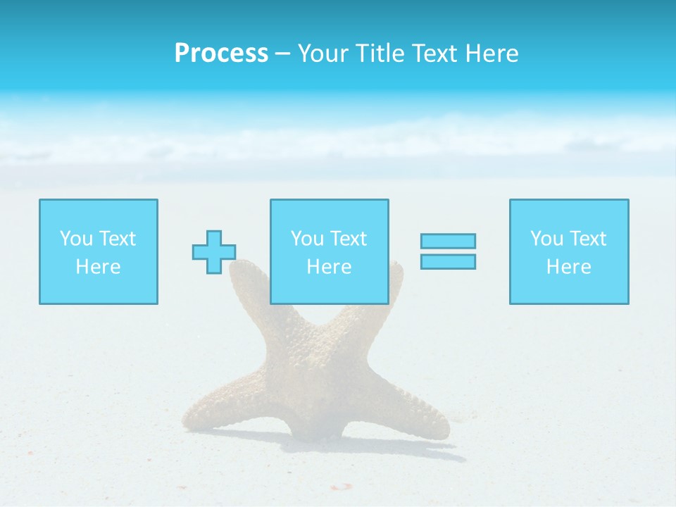 Copy Waves Close PowerPoint Template