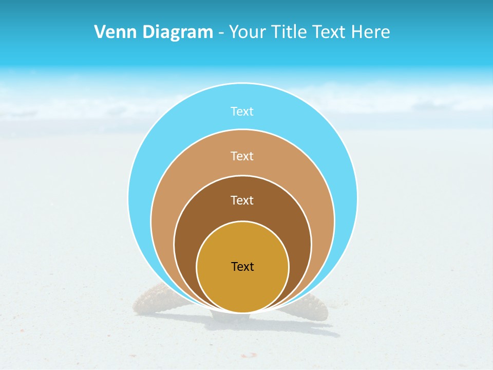 Copy Waves Close PowerPoint Template