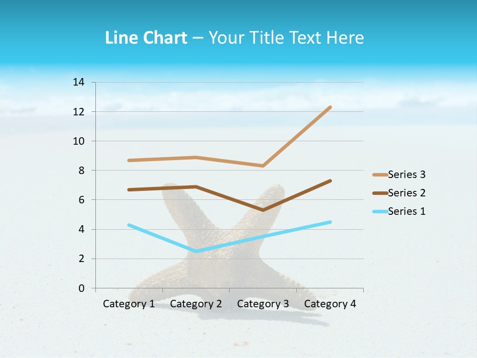Copy Waves Close PowerPoint Template