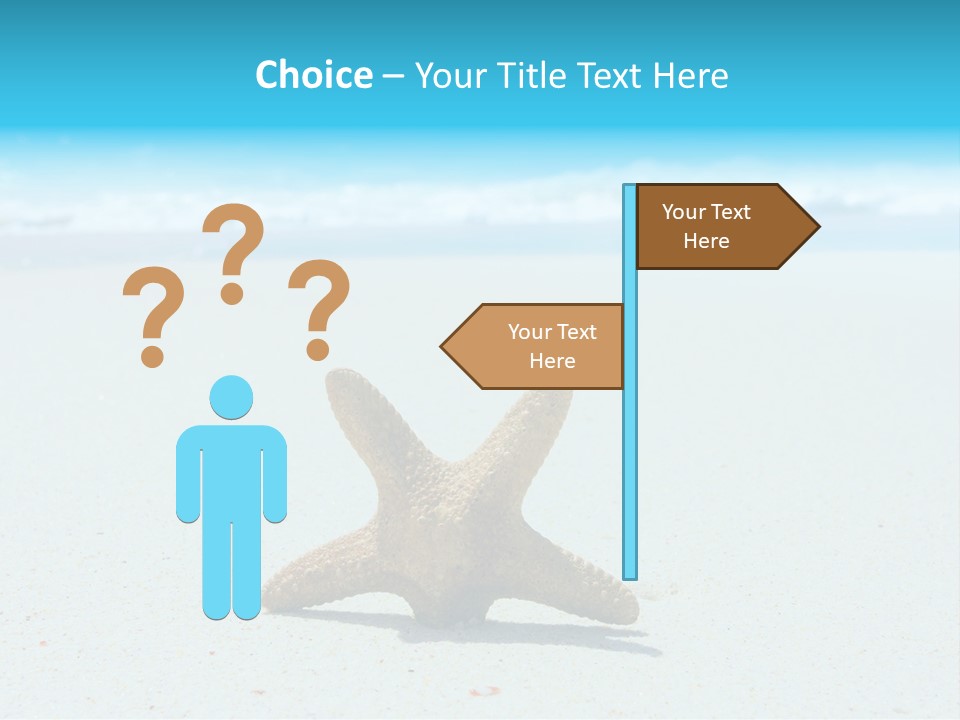 Copy Waves Close PowerPoint Template