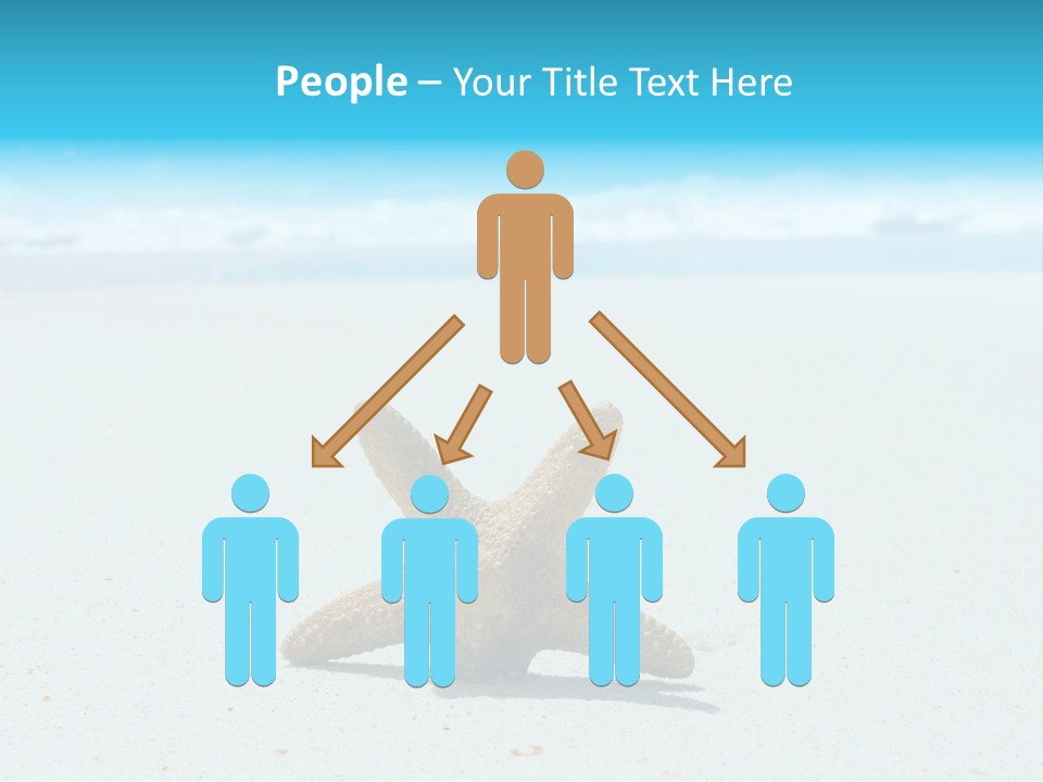 Copy Waves Close PowerPoint Template