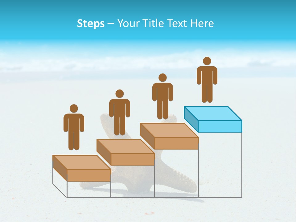 Copy Waves Close PowerPoint Template