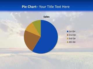 Farmland Sunshine Red PowerPoint Template