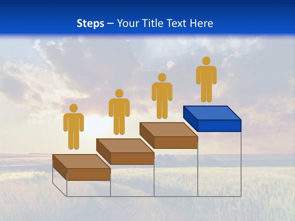 Farmland Sunshine Red PowerPoint Template