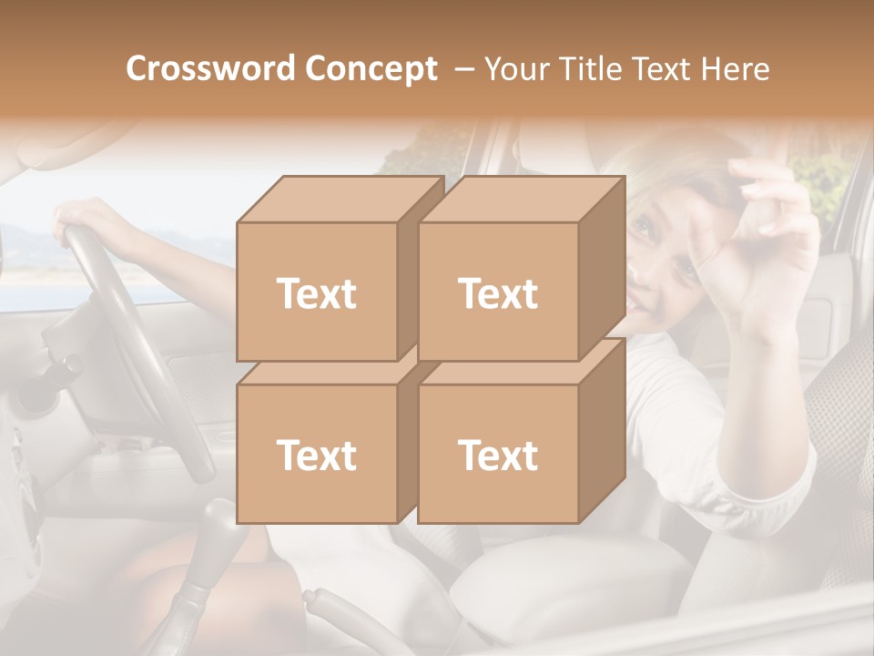 Cute Smile Auto PowerPoint Template