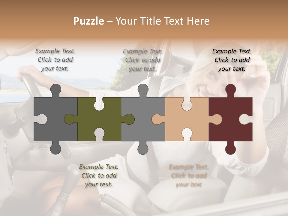 Cute Smile Auto PowerPoint Template