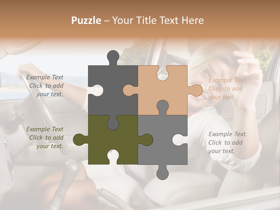 Cute Smile Auto PowerPoint Template