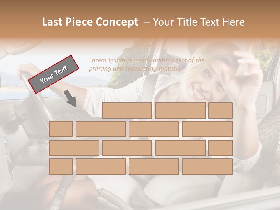 Cute Smile Auto PowerPoint Template