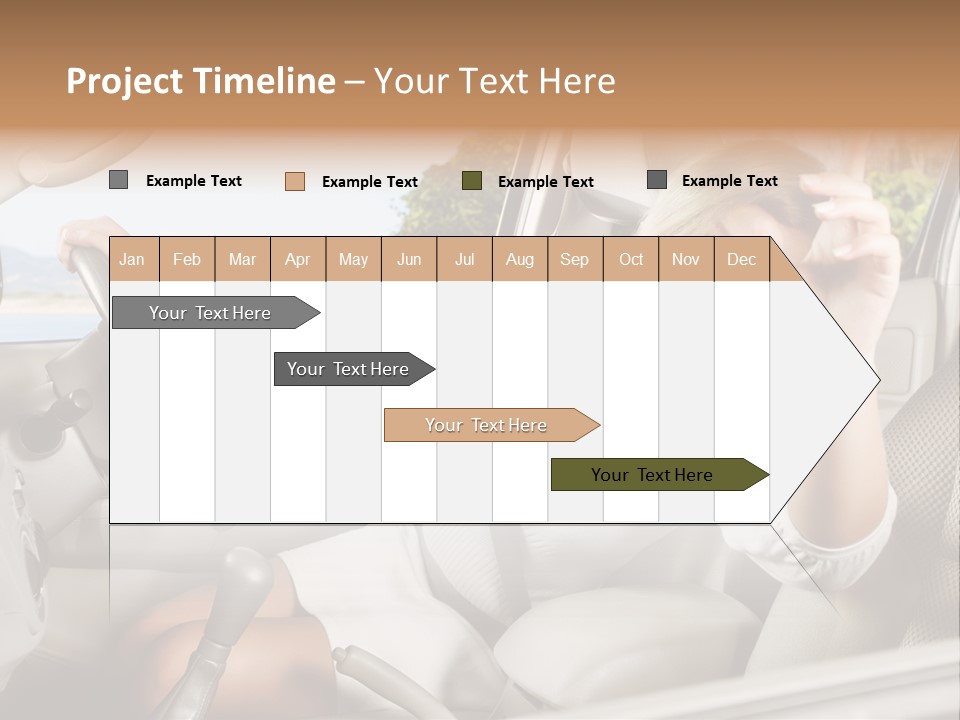 Cute Smile Auto PowerPoint Template