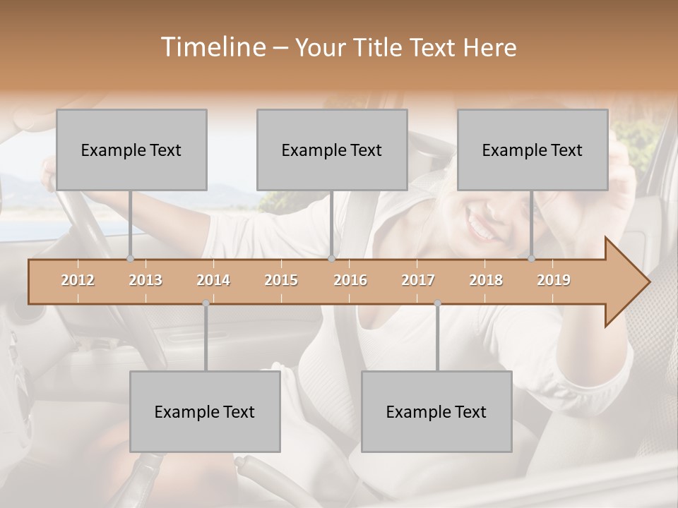 Cute Smile Auto PowerPoint Template