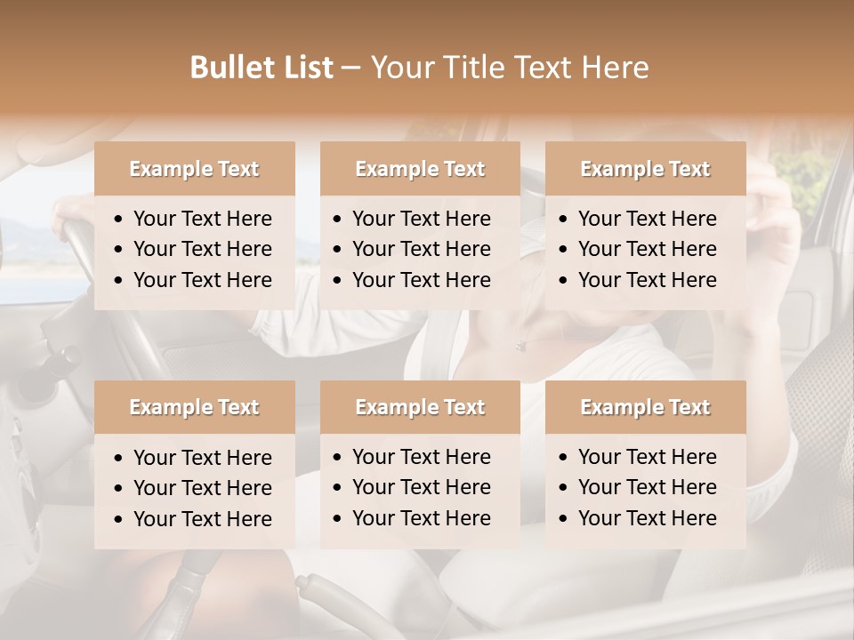 Cute Smile Auto PowerPoint Template